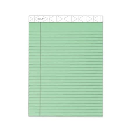 Tops Business Forms TOPS, PRISM + COLORED WRITING PAD, WIDE/LEGAL RULE, 8.5 X 11.75, GREEN, 12PK 63190